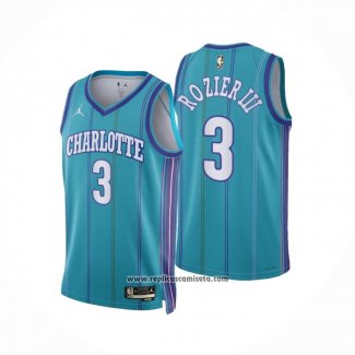 Camiseta Charlotte Hornets Terry Rozier III #3 Classic 2023-24 Verde