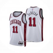 Camiseta Chicago Bulls Demar Derozan #11 Ciudad 2022-23 Blanco