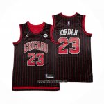 Camiseta Chicago Bulls Michael Jordan NO 23 Statement 2025-26 Negro