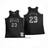 Camiseta Chicago Bulls Michael Jordan #23 Swingman Mitchell & Ness 1997-98 Negro