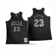 Camiseta Chicago Bulls Michael Jordan #23 Swingman Mitchell & Ness 1997-98 Negro
