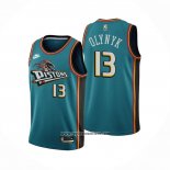 Camiseta Detroit Pistons Kelly Olynyk #13 Classic 2022-23 Verde