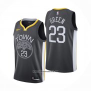 Camiseta Golden State Warriors Draymond Green #23 Statement Negro