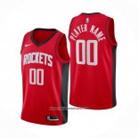 Camiseta Houston Rockets Personalizada Icon 2020-21 Rojo