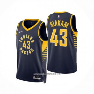 Camiseta Indiana Pacers Pascal Siakam #43 Icon Azul