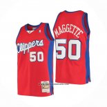 Camiseta Los Angeles Clippers Corey Maggette #50 Mitchell & Ness 2004-05 Rojo