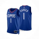 Camiseta Los Angeles Clippers James Harden #1 Icon Azul