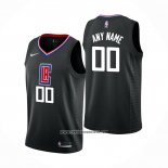 Camiseta Los Angeles Clippers Personalizada Statement Negro