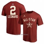 Camiseta Manga Corta All Star 2024 Kawhi Leonard Rojo