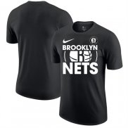 Camiseta Manga Corta Brooklyn Nets Negro1