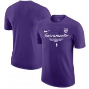 Camiseta Manga Corta Sacramento Kings Violeta