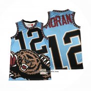 Camiseta Memphis Grizzlies Ja Morant #12 Mitchell & Ness Big Face Verde