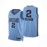 Camiseta Memphis Grizzlies Xavier Tillman #2 Statement 2022-23 Azul