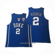 Camiseta NCAA Duke Blue Devils Cam Reddish Azul