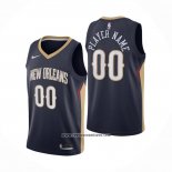 Camiseta New Orleans Pelicans Personalizada Icon 2020-21 Azul