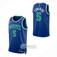 Camiseta Nino Minnesota Timberwolves Anthony Edwards NO 5 Icon 2026-27 Azul