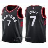 Camiseta Nino Toronto Raptors Kyle Lowry #7 Statement 2017-18 Negro