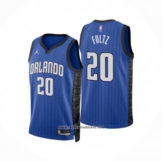 Camiseta Orlando Magic Markelle Fultz #20 Statement 2022-23 Azul