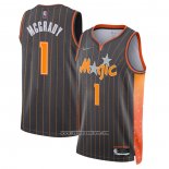 Camiseta Orlando Magic Tracy Mcgrady #1 Ciudad 2021-22 Marron