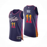 Camiseta Phoenix Suns Bol Bol #11 Ciudad Autentico 2023-24 Violeta