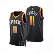 Camiseta Phoenix Suns Jock Landale #11 Statement 2022-23 Negro