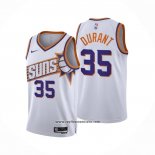 Camiseta Phoenix Suns Kevin Durant #35 Association 2023-24 Blanco