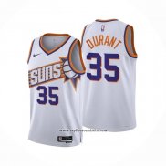 Camiseta Phoenix Suns Kevin Durant #35 Association 2023-24 Blanco