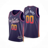 Camiseta Phoenix Suns Personalizada Ciudad 2023-24 Violeta