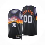 Camiseta Phoenix Suns Personalizada Ciudad 2025-26 Negro