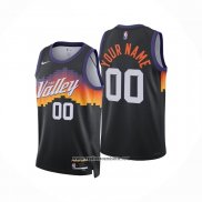 Camiseta Phoenix Suns Personalizada Ciudad 2025-26 Negro
