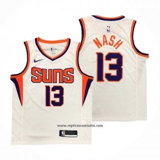 Camiseta Phoenix Suns Steve Nash #13 Association Blanco