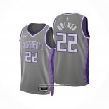 Camiseta Sacramento Kings Richaun Holmes #22 Ciudad 2022-23 Gris