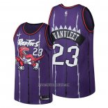 Camiseta Toronto Raptors Fred VanVleet #23 Classic Edition Violeta