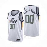 Camiseta Utah Jazz Personalizada Association Blanco