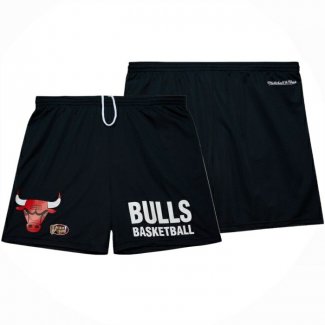 Pantalone Chicago Bulls Mitchell & Ness Hardwood Classics Negro