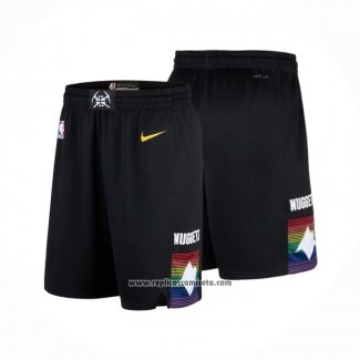 Pantalone Denver Nuggets Ciudad 2025-26 Negro