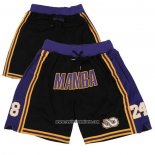 Pantalone Los Angeles Lakers Mamba Violeta Negro