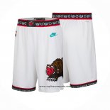 Pantalone Memphis Grizzlies Classic 2024-25 Blanco