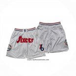 Pantalone Philadelphia 76ers Ciudad Just Don 2024-25 Blanco