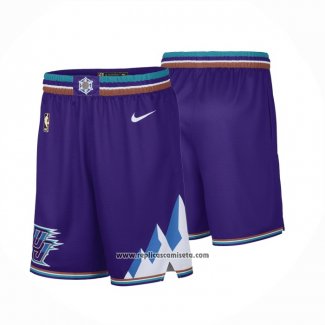 Pantalone Utah Jazz Classic 2022-23 Violeta