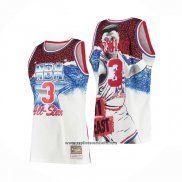 Camiseta All Star 1991 Patrick Ewing #3 Blanco