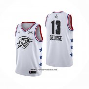 Camiseta All Star 2019 Oklahoma City Thunder Paul George #13 Blanco