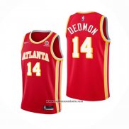 Camiseta Atlanta Hawks Dewayne Dedmon #14 Icon 2020-21 Rojo