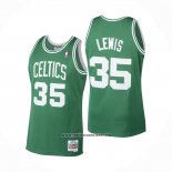 Camiseta Boston Celtics Reggie Lewis #35 Mitchell & Ness 1987-88 Verde
