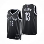 Camiseta Brooklyn Nets James Harden #13 Icon 2021-22 Negro