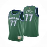 Camiseta Dallas Mavericks Luka Doncic #77 Mitchell & Ness 2018-19 Verde