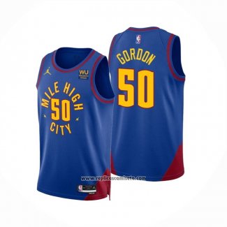 Camiseta Denver Nuggets Aaron Gordon #50 Statement 2022-23 Azul