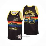 Camiseta Denver Nuggets Dikembe Mutombo #55 Retro Negro