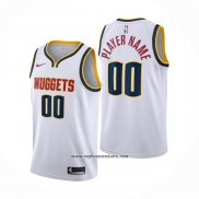 Camiseta Denver Nuggets Personalizada Association 2020-21 Blanco