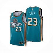 Camiseta Detroit Pistons Jaden Ivey #23 Classic 2022-23 Verde